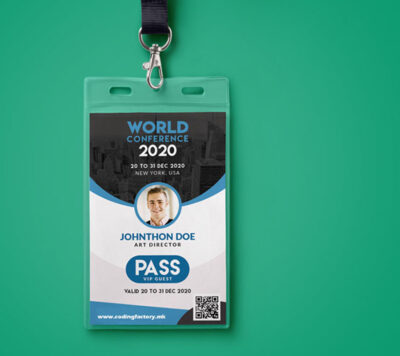 Badge per convegni e meeting - immagine 2