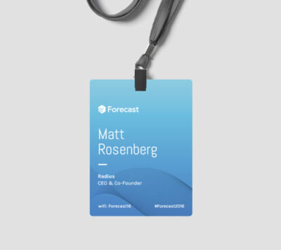 Badge per convegni e meeting